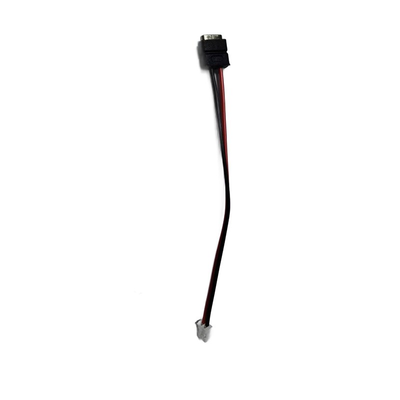 Sample 9 of 14: D-pin shell to 2-pin plug harness