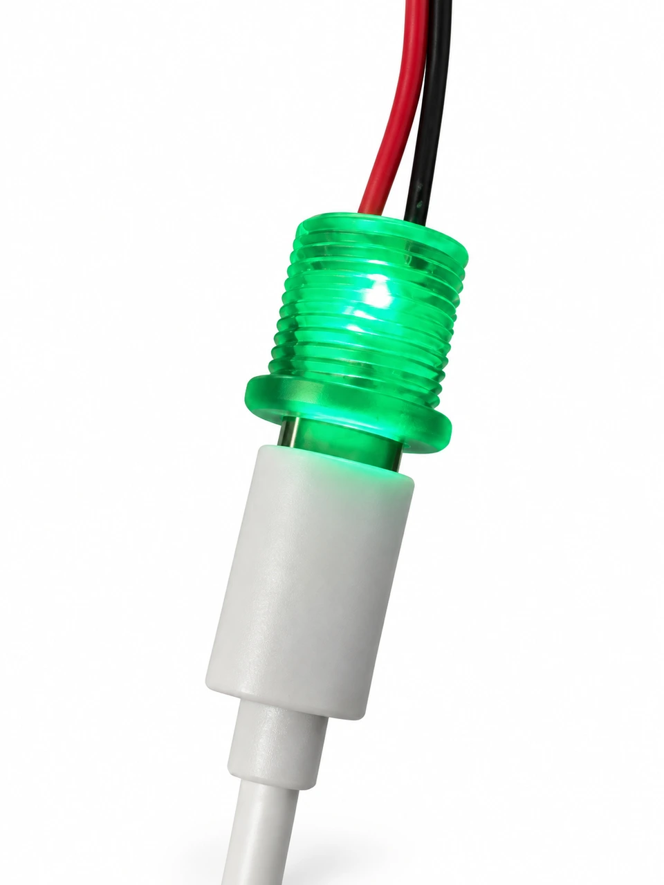 Illuminated Snap-in Connector — AI-enhanced detail