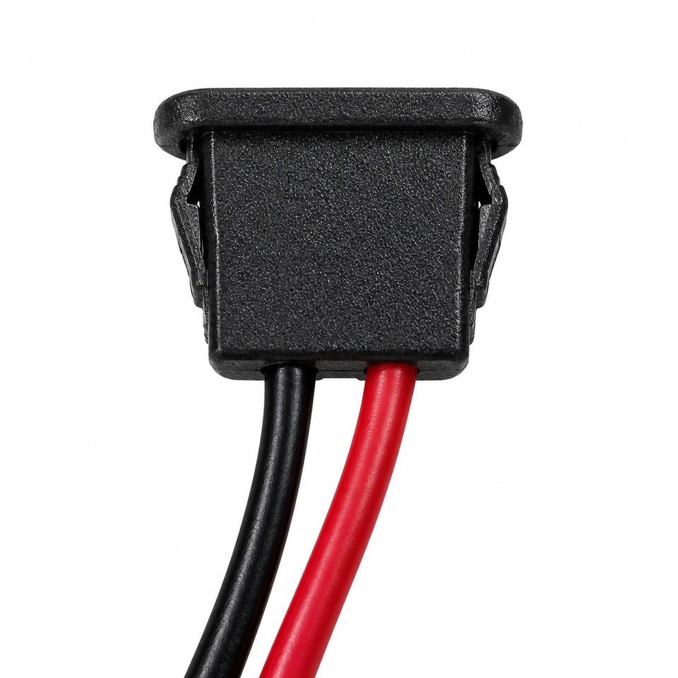 Rectangular Snap-in Connector — AI-enhanced detail