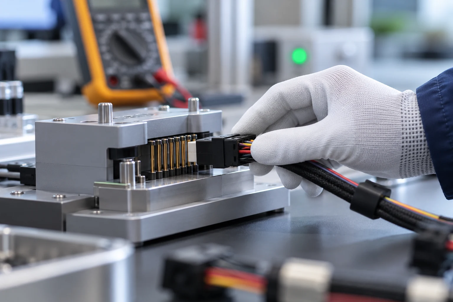 electrical testing — illustrative application scene