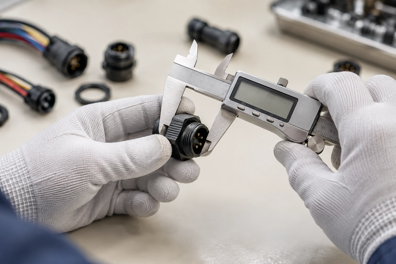 sample measurement — illustrative application scene