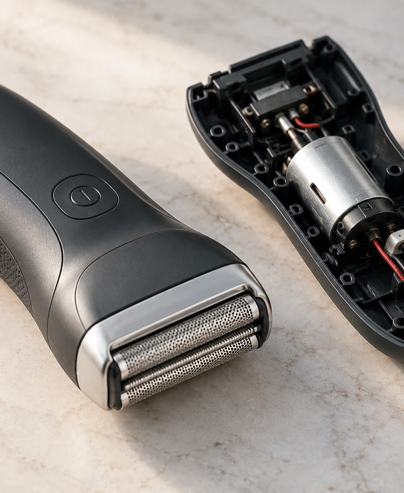 shavers personal care — illustrative application scene