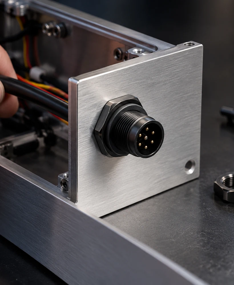 threaded connectors — illustrative application scene