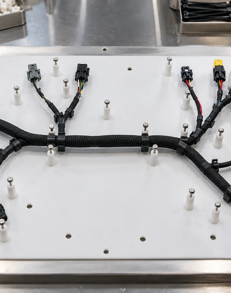 wire harnesses — illustrative application scene
