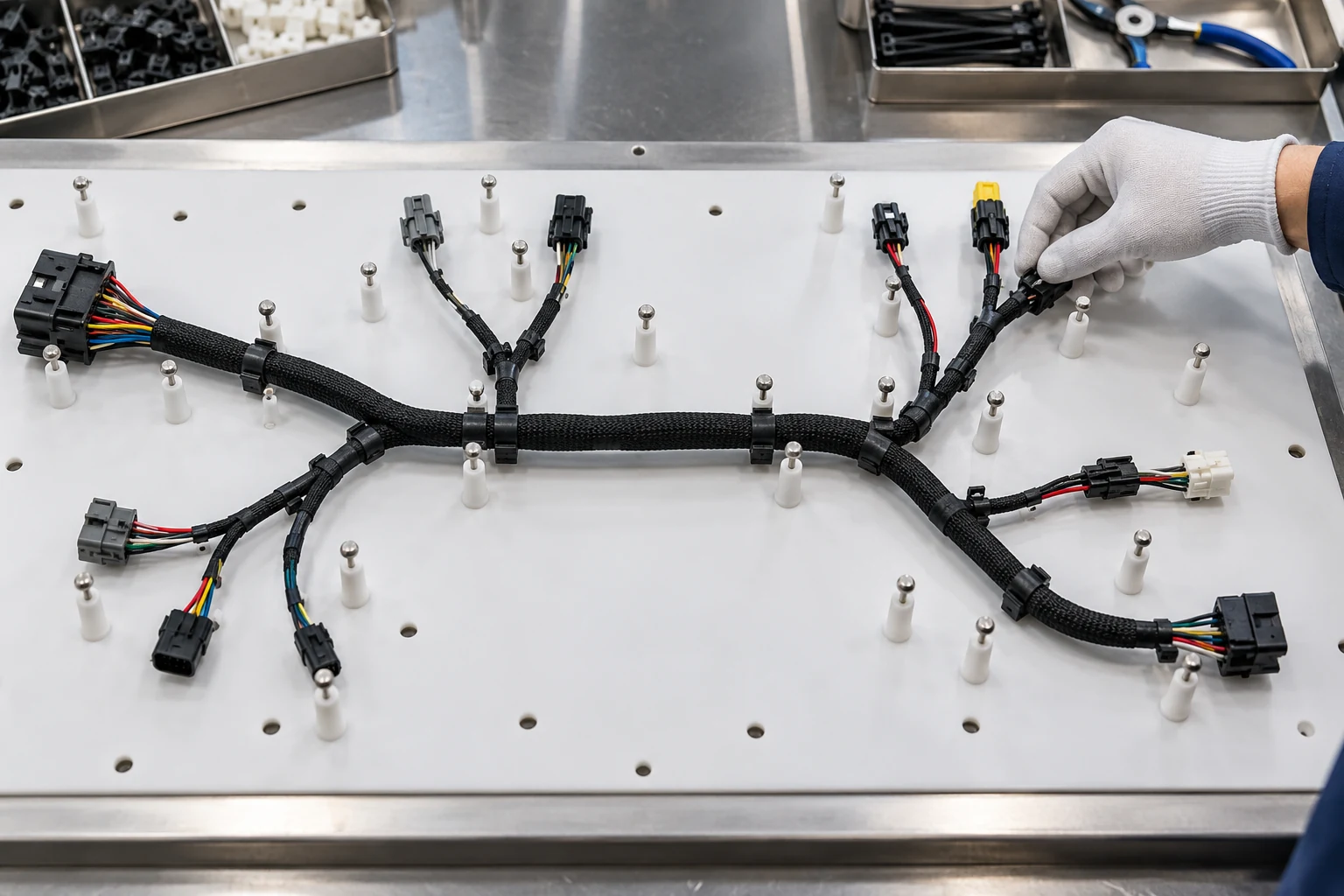 wire harnesses — illustrative application scene